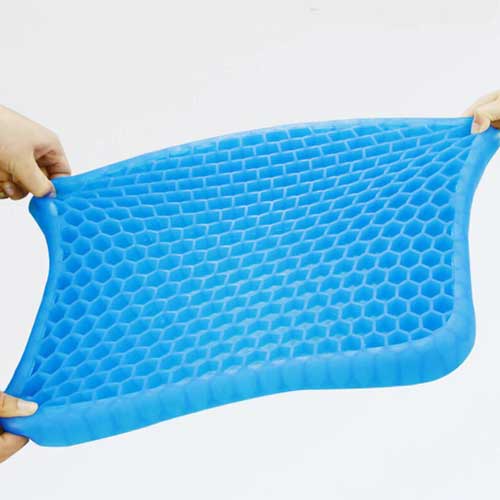 Cojín Ortopédico de Gel antideslizante para Silla de Oficina y Auto