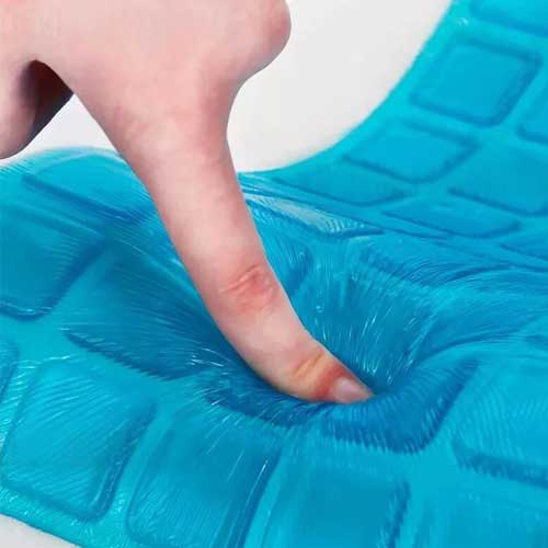 Almohada Ortopedica Cervical Viscoelástica Con Gel y Funda de fibra de Bambú