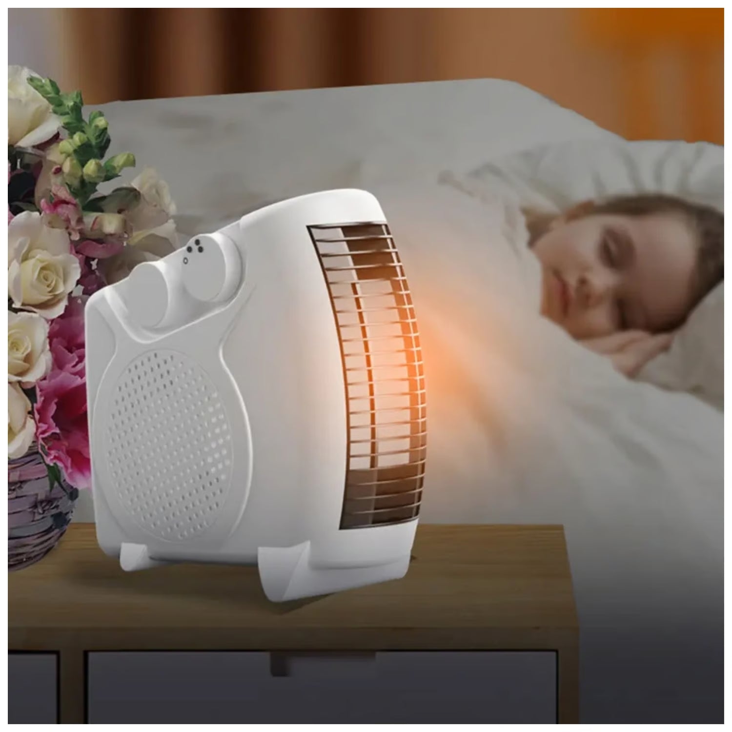 Calefactor Eléctrico de 2000 Watts Termoventilador