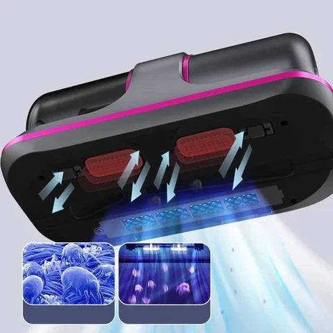 Aspiradora Inalámbrica Anti Ácaros - Con Sistema UV