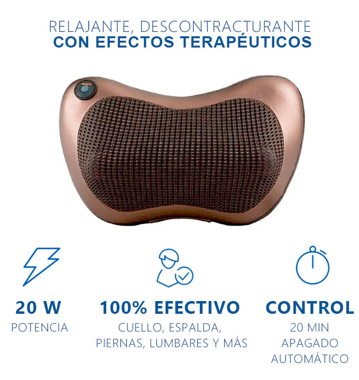 Almohada Masajeadora Multifuncional