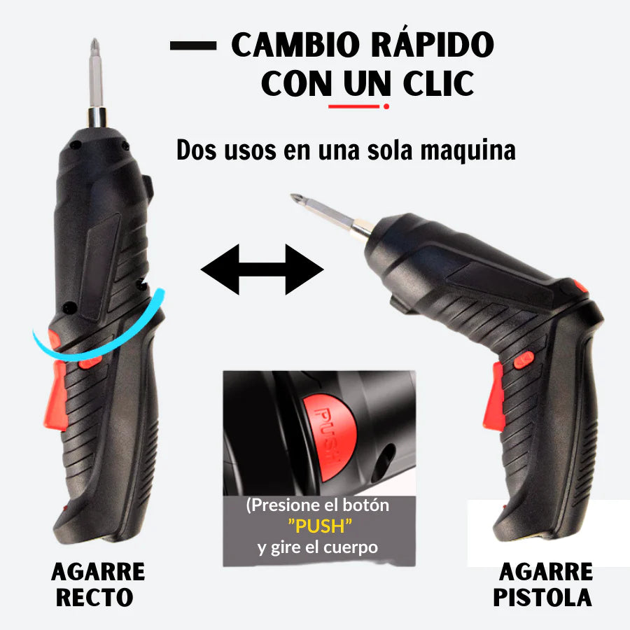 Desentornillador Eléctrico Multifuncional