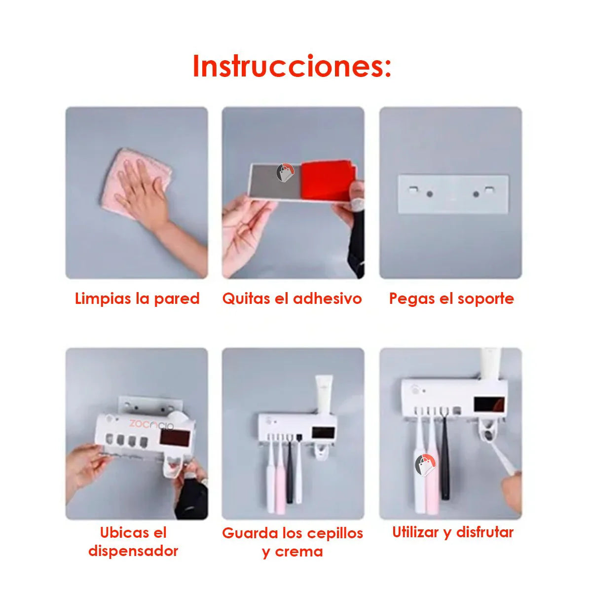 Esterilizador UV De Cepillo Dental