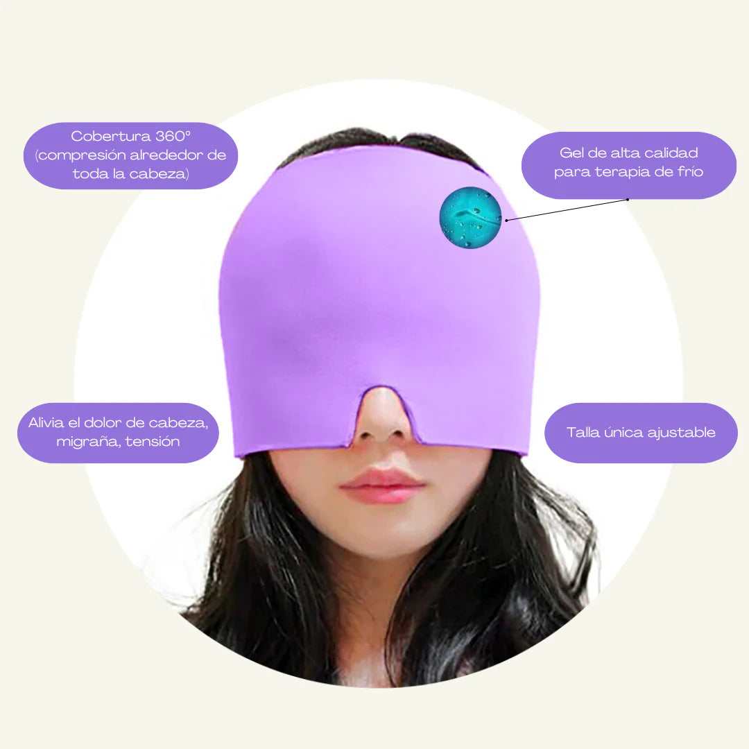 Gorro de Gel Antimigraña
