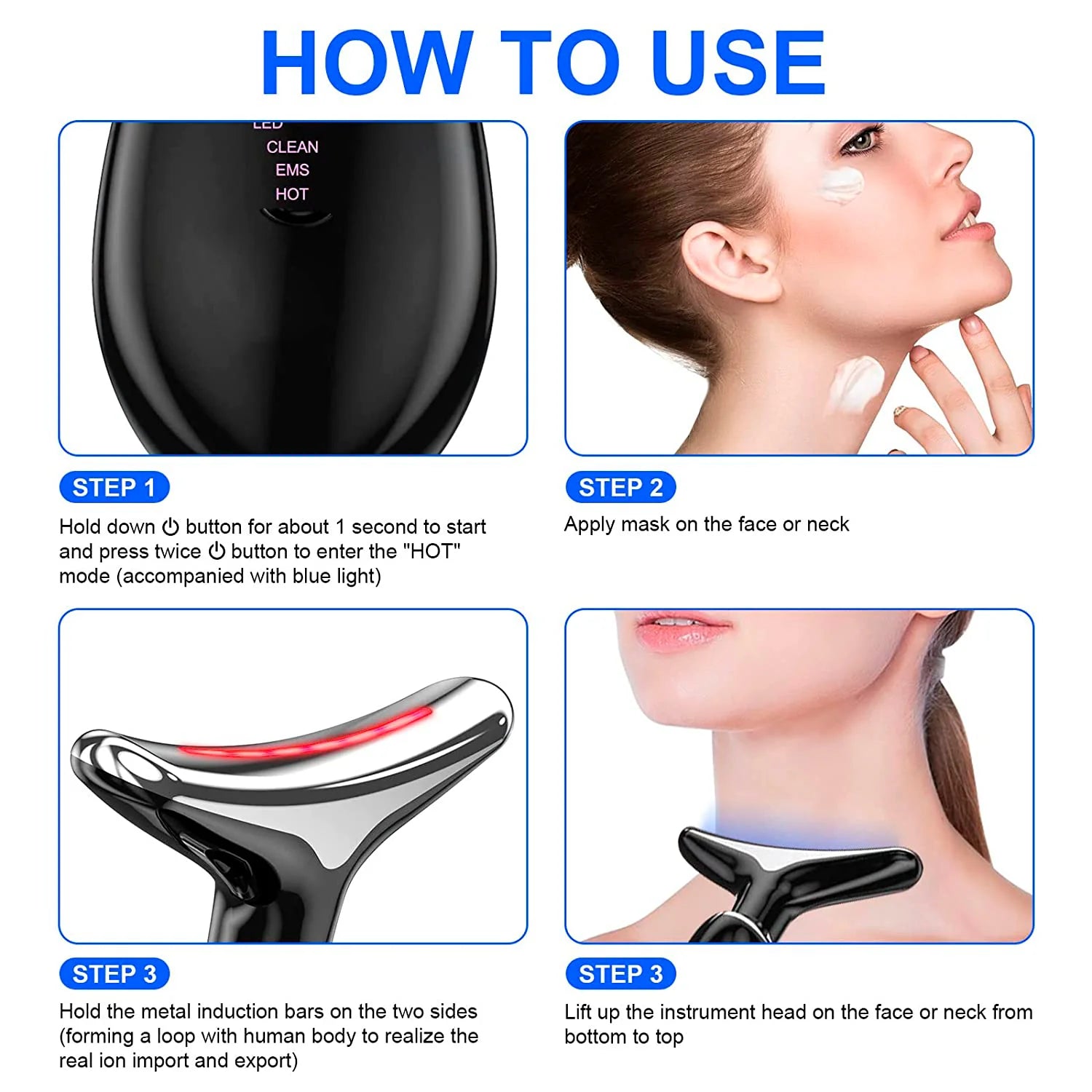 Masajeador Facial Reductor de Papada