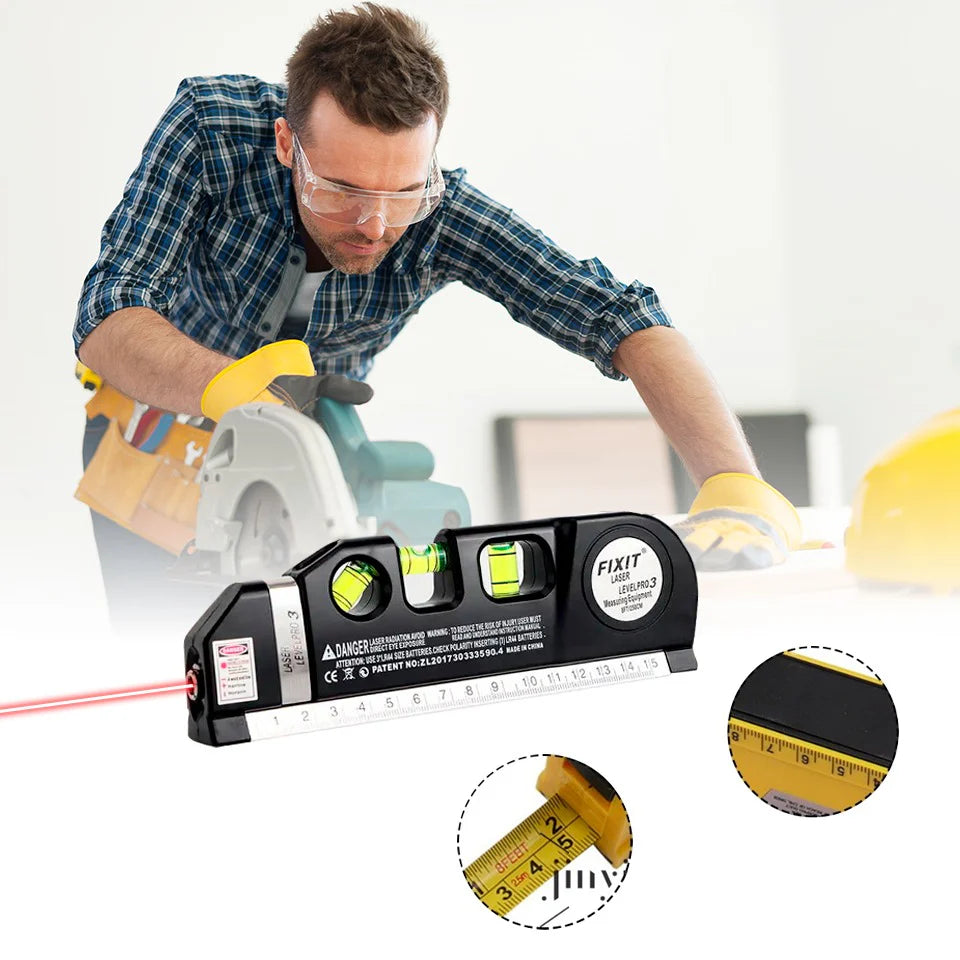 Nivelador Laser Profesional 4 en 1