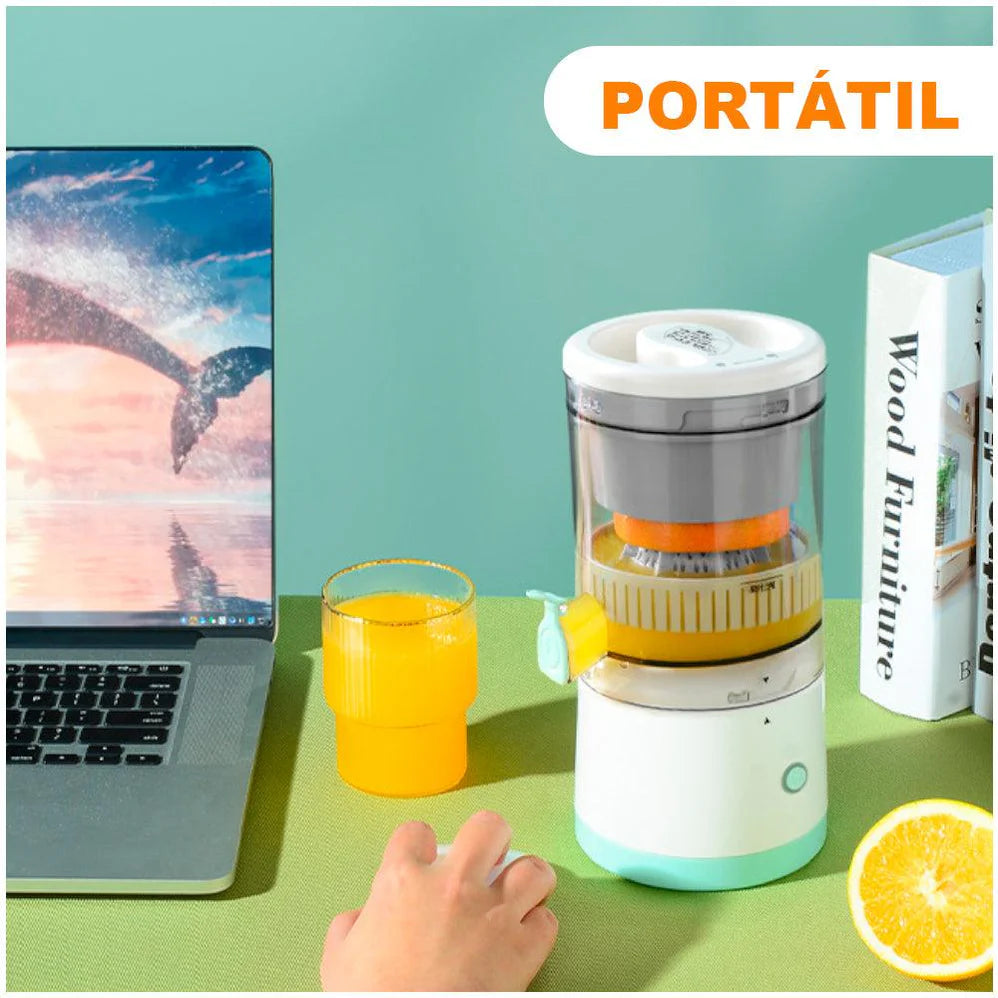 Exprimidor Eléctrico Portátil de Naranja y Frutas