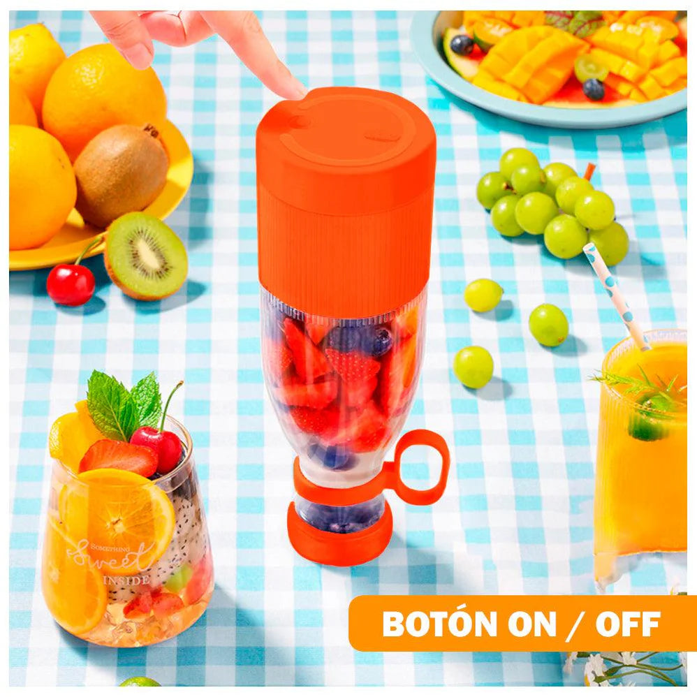 Licuadora Botella Portátil Inalámbrica