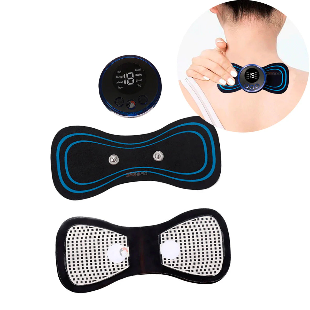 Parche Masajeador Mariposa