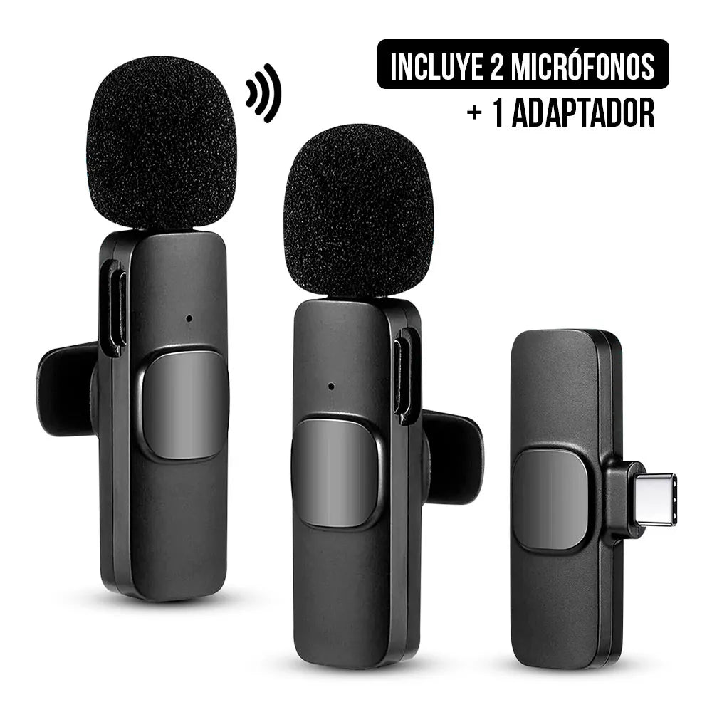 Microfono Inalambrico 2 en 1 - K9