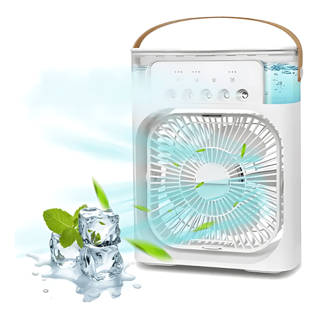 Ventilador Enfriador De Aire Portátil 3 En 1 Rectangular