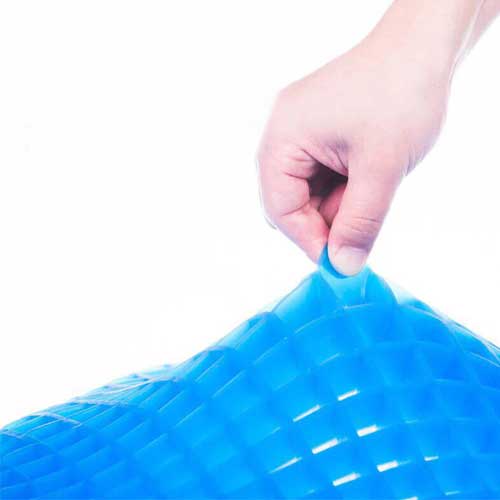 Cojín Ortopédico de Gel antideslizante para Silla de Oficina y Auto