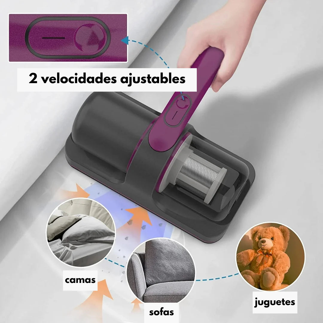 Aspiradora Inalámbrica Anti Ácaros - Con Sistema UV