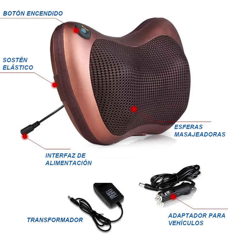Almohada Masajeadora Multifuncional
