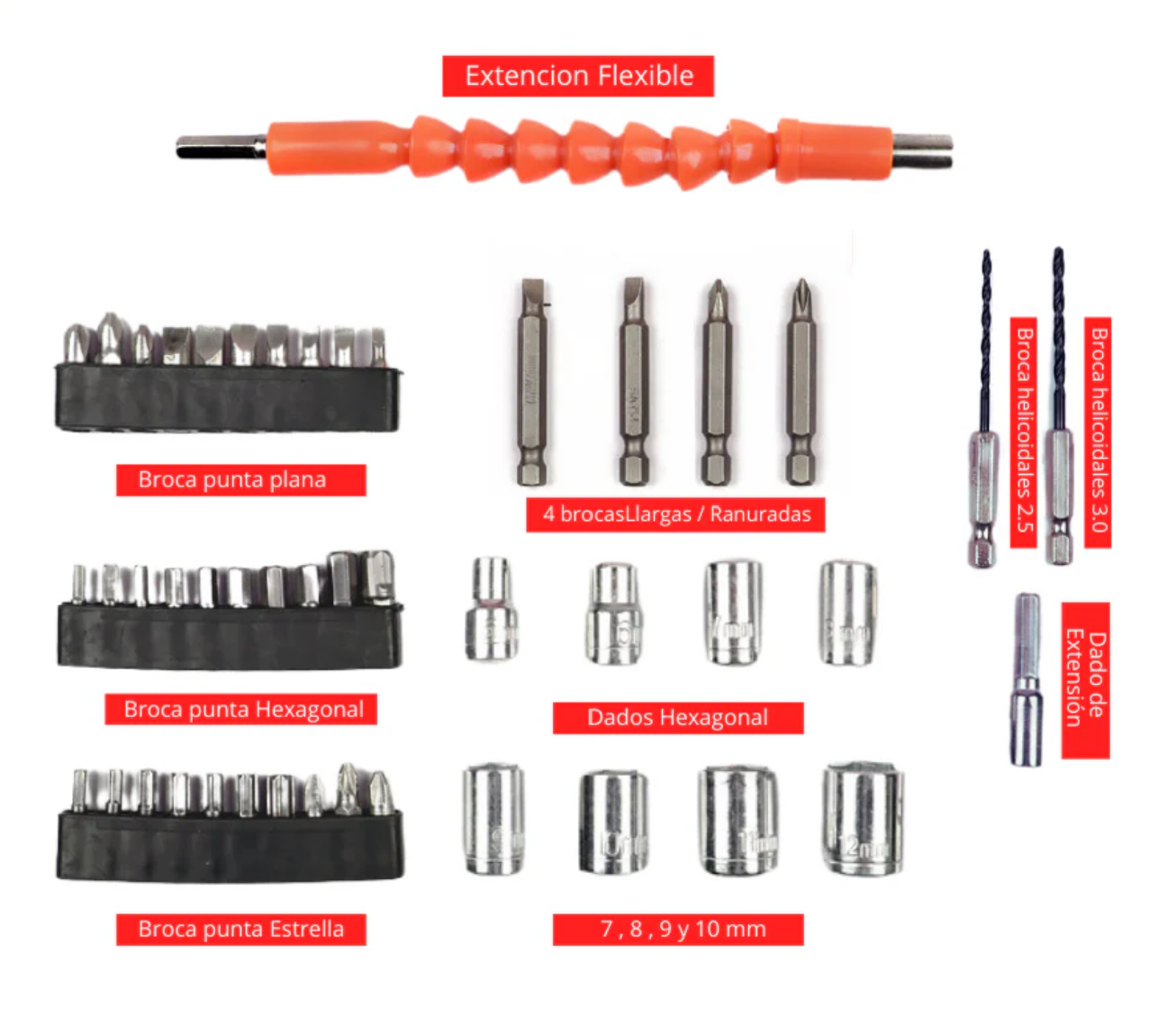 Desentornillador Eléctrico Multifuncional
