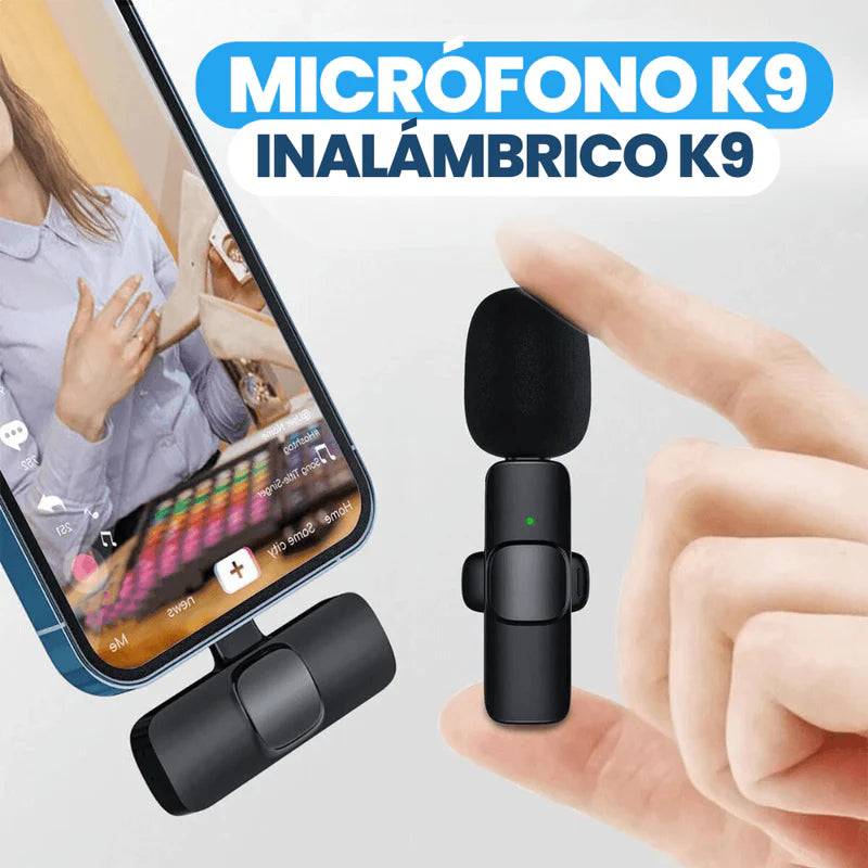 Microfono Inalambrico 2 en 1 - K9