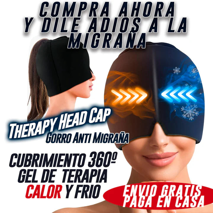 Gorro de Gel Antimigraña