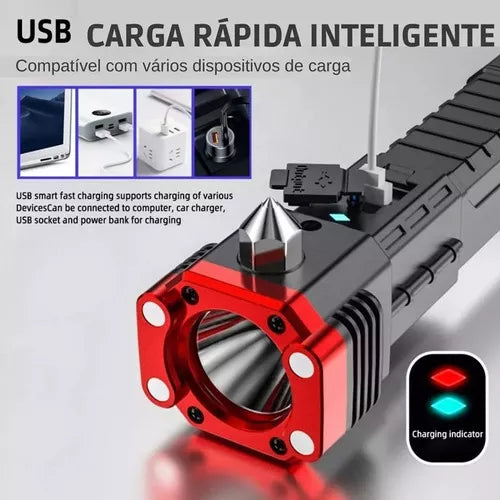 Linterna Martillo Multifuncional