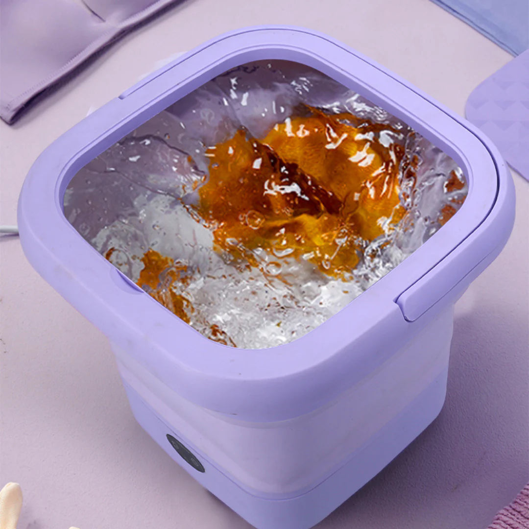 Mini Lavadora Plegable Portátil 8 Litros