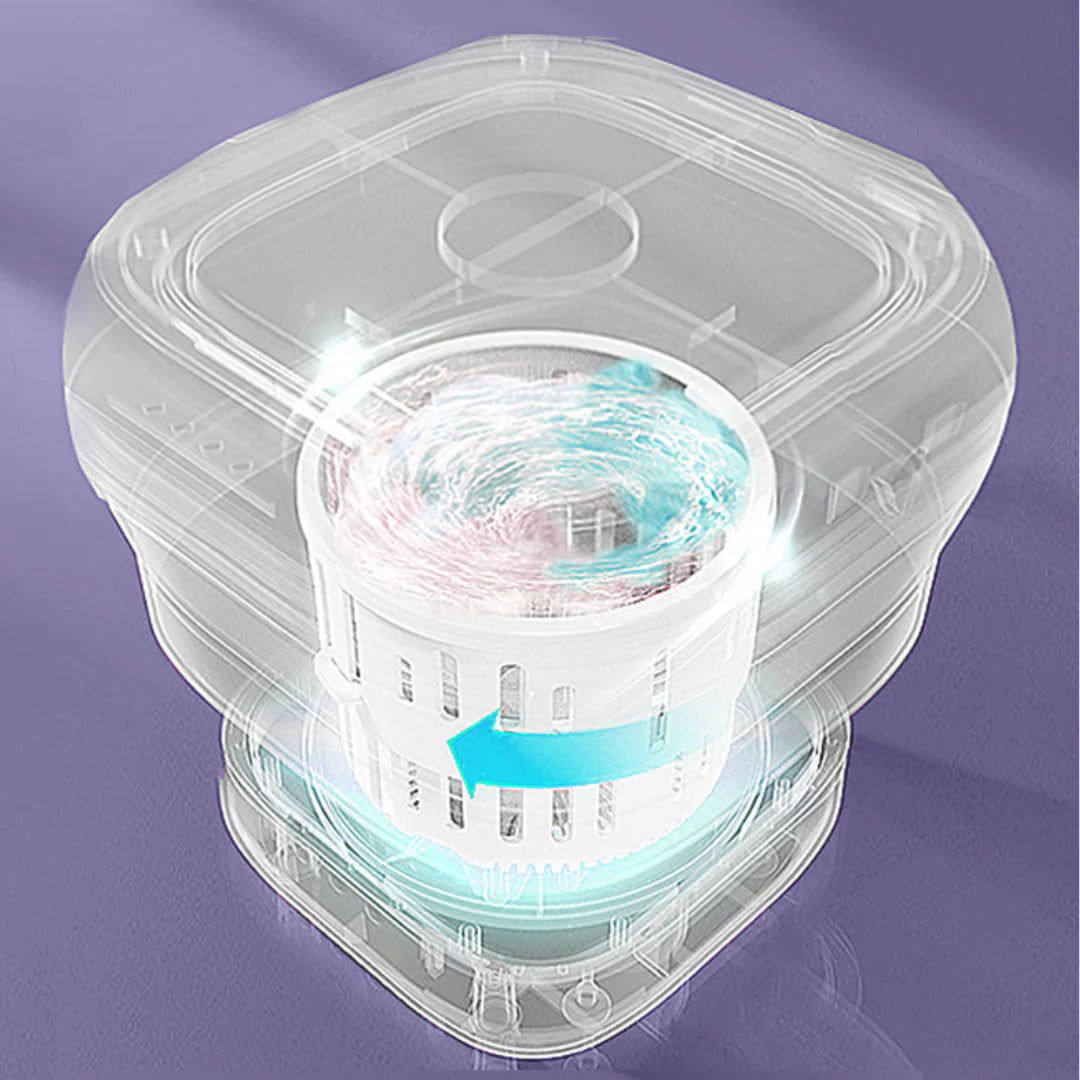 Mini Lavadora Plegable Portátil 8 Litros