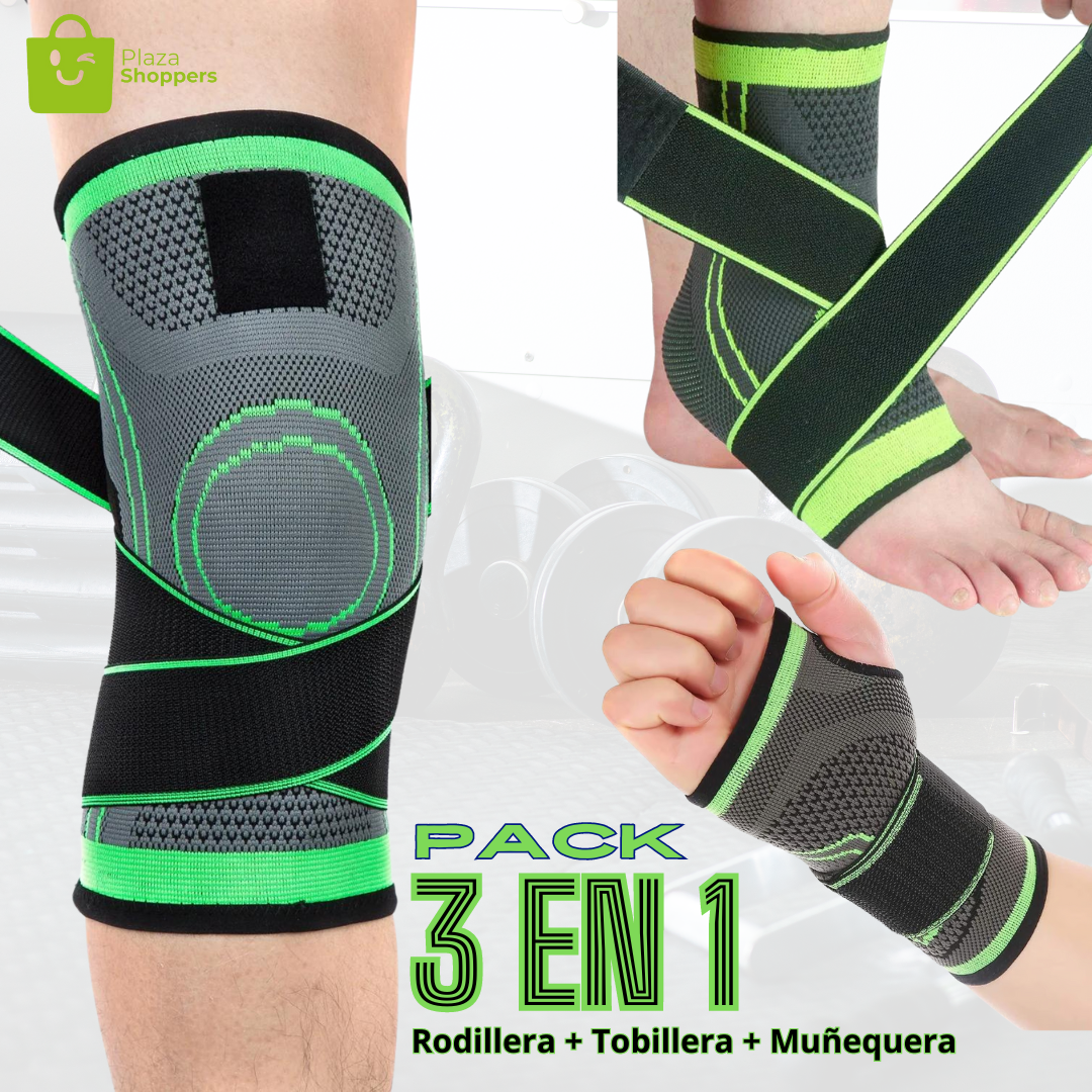 Pack Fitness Ortopédico - 3 en 1