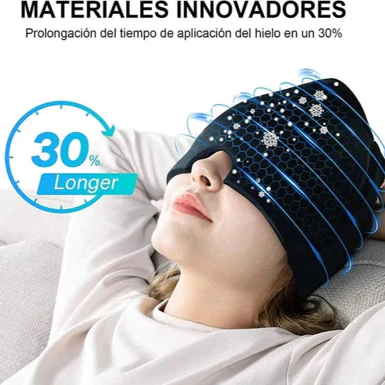Gorro de Gel Antimigraña
