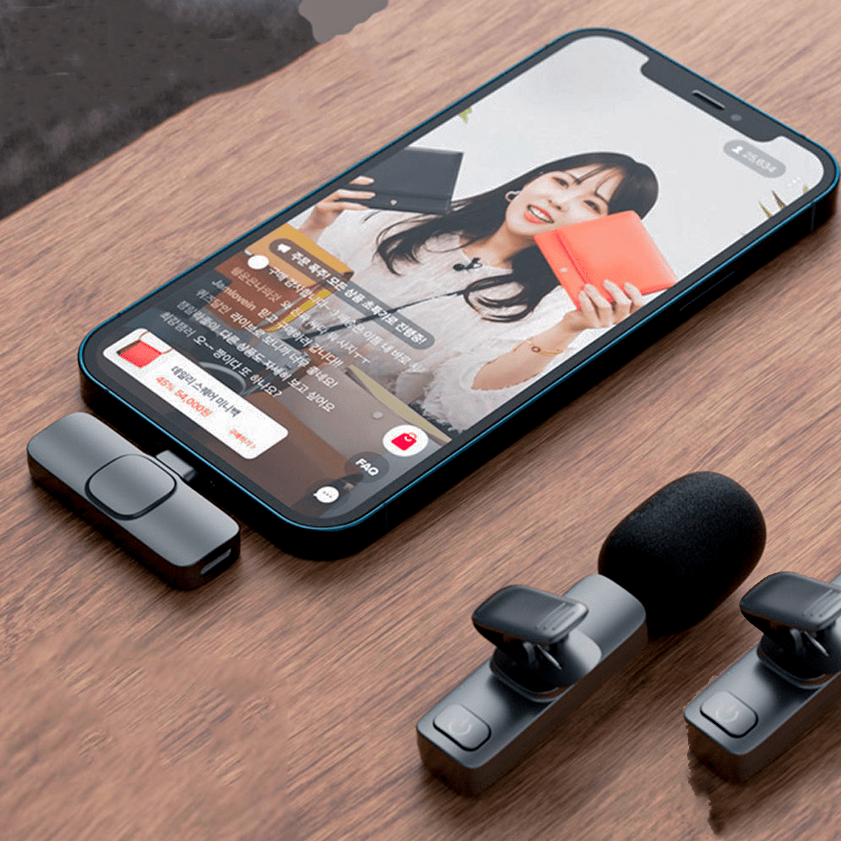 Microfono Inalambrico 2 en 1 - K9