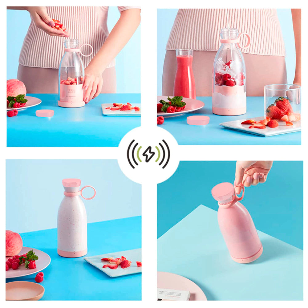 Licuadora Botella Portátil Inalámbrica