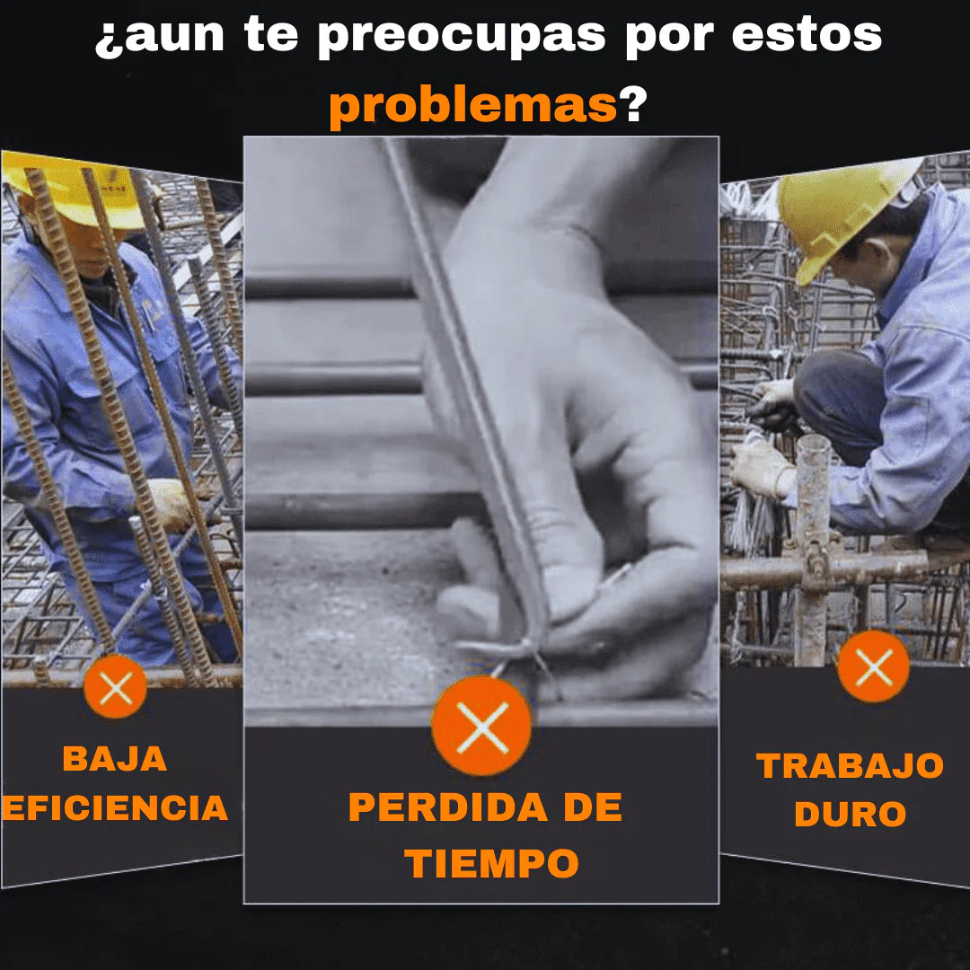 Gancho Para Atar Alambres y Varillas